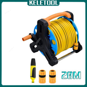 Household Water Pipe Winding Device Cart Holder Bracket Garden Hose Reel Stand Auto Retractable Hose