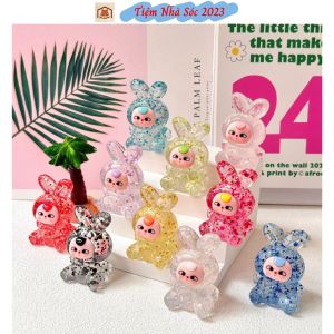 Sét 10 túi mù baby three bé ba phát sáng kim tuyến 46cm decor - Tiệm Nhà Sóc 2023