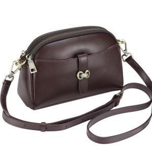 Royal Bagger Túi giày nữ chất liệu da thật thời trang và thiết thực túi vỏ đơn giản và đa năng túi đưa thư đeo vai 3170