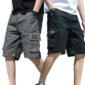 ZITY Graphic Print Streetwear Cargo Shorts for Men - Lightweight Multi-Pocket. Perfect for Hip-Hop Style Outfits & Casual Weekend Outings!