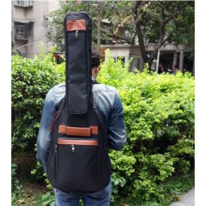 COD 41inch Guitar Bag Cover Waterproof Backpack Case With Straps Front Pockets 10mm Cotton Padded