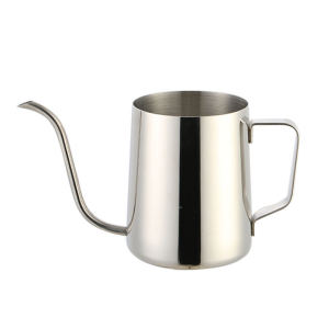 TATA กาดริปกาแฟ กาดริป สแตนเลส สีเงิน 250ml/350ml/600ml Stainless Pour-over Coffee Drip Pot