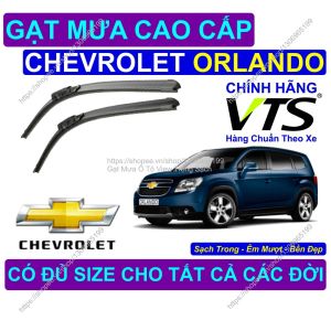 Gạt Mưa Kính Lái Chevrolet Orlando Cặp Gạt Mưa Kính Lái Cho Các Dòng Xe Chevrolet Orlando Có Đủ Size Cho Các Đời Xe