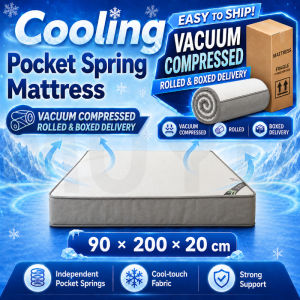 CASA Tilam Individual Pocket Spring Mattress Chiropractic Spring Mattress/Single/Super Single/Queen/King (10 Years Warranty)