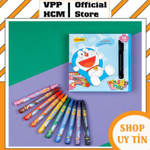 Bút sáp màu CR-C04/DO 10 màu Thiên Long