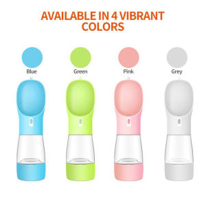 Pet travel cup dog walking cup outdoor travel portable kettle dog drinking fountain water bottle supplies