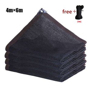 90% Shading Rate Anti-UV Sunshade Net Outdoor Garden Sunscreen Sunblock Shade Cloth Net PE Plant brown Heat-resistant shade net pergola canopy awning privacy screen window cover protection shelter for gazebo terrace