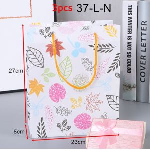3pcs Flower Printed Paper Bag Gifts Beg Hadiah Celebrations / Love Floral Flower Printed Bag / Wedding Bag / Bag Kahwin / Gift Bags / Goody Bags