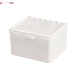 WHPHous Korean Transparent Storage Box Blind Box Card Photocard Storage Box Photo Card Organizer Classification Flip Box