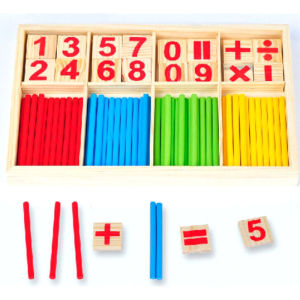 Mainan Anak Matematika Belajar Berhitung Puzzle 3D Intelligence Stick