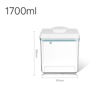 Kiumo Ankou High-Quality Air Tight Milk Powder Container with Scraper and Scoop UV Protection & One-Click Seal