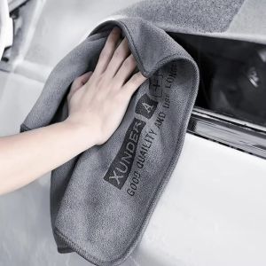 High-End Microfiber Car Washing Towel Auto Cleaning Drying Cloth with Hemming Car Care Detailing Water Absorption Car Rag