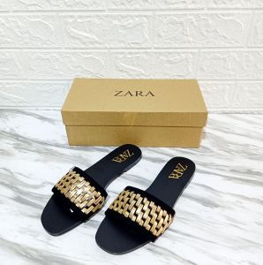 ZR-103 GOLDEN PLAITED FLAT: Sepatu Flat Wanita Untuk Acara Formal