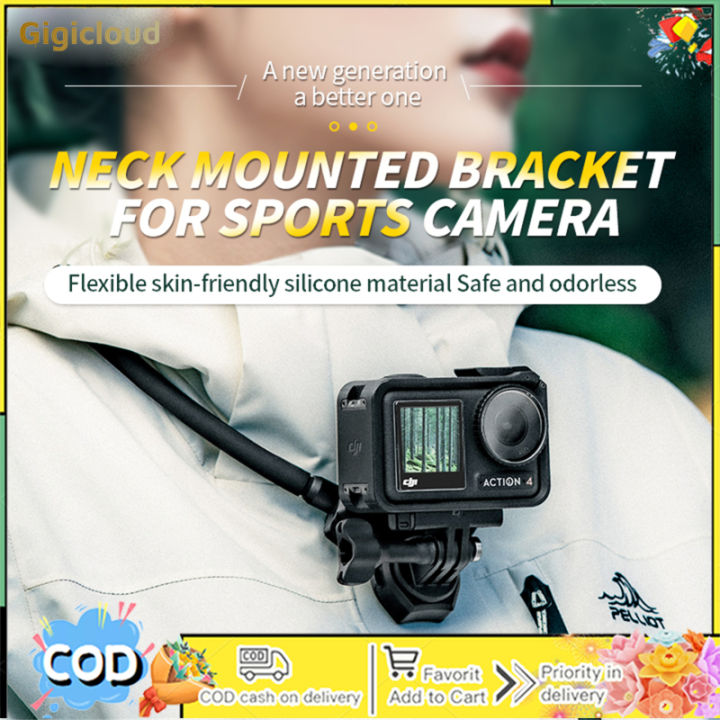 Camera Neck Mount Stability Comfortable Action Cameras Chest Holder