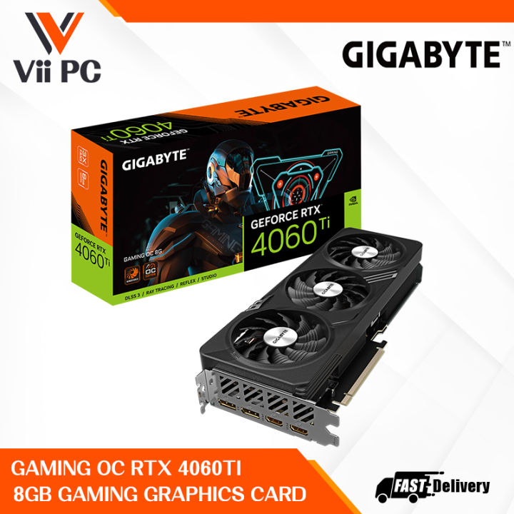 GIGABYTE GAMING OC NVIDIA GeForce RTX 4060TI RTX 4060 TI RTX4060 TI 8GB ...