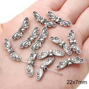 Zinc Alloy Metal Beads Cross Heart Angel Butterfly Star Flower Charms Pendant for Earring Bracelet DIY Jewerly Craft Making