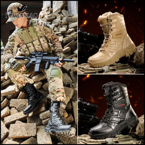 Fuguiniao 2022 New Military Boots Combat Boots Zip-up Jungle Boots（Free Shipping）