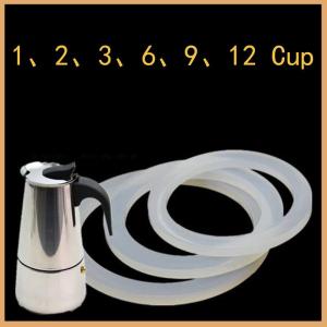 Bopin เครื่องชงกาแฟบนเตา2x โมกะอะไหล่แหวนซีลยางปะเก็น