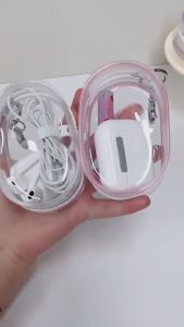 Multifunctional Clear Storage Box Data Cable Storage Box Storage Bag Headphone Charger Storage Box COD