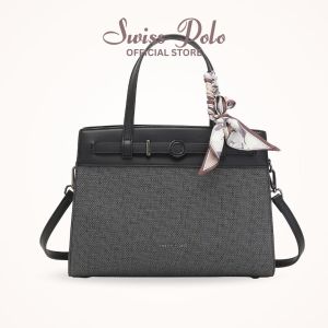 SWISS POLO Ladies PU Leather Top Handle Sling Bag - Multi Colour HPH 5838