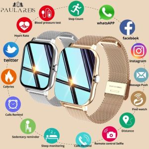 ♥【Readystock】 + Giao hàng miễn phí♥Y13 Đồng hồ thông minh cho nam giới thời trang Smartwatch Vòng đeo tay vàng nữ sang trọng loạt tập thể dục 7 8 Kỹ thuật số Đồng hồ thể thao