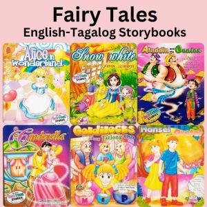FS 808 3 / 6 pcs English Tagalog Childrens Storybooks (Random Titles)