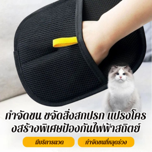 🔥ราคาต่ำสุด🔥【เครื่องมือกำจัดขนมหัศจรรย์】ถุงมือกำจัดขนไฟฟ้าสถิตย์สำหรับสัตว์เลี้ยงแบบ 2 ทาง/ถุงมือกำจัดขนไฟฟ้าสถิตย์สำหรับสัตว์เลี้ยงแบบแปรง 2 ทาง/ถุงมือกำจัดขนสัตว์เลี้ยง ดีไซน์ 2 ทาง สวมใส่สบาย ทนทาน