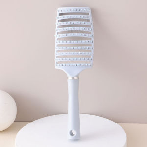 Rib Comb Anti-static 110 Teeth Tangle-free Scalp Massage Brush Long Handle Long Hair Air Bag Massage Comb