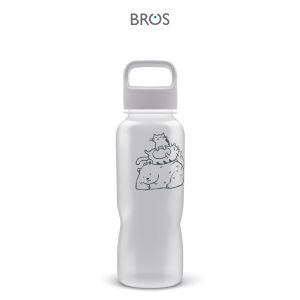 BROS Crystal 700ml Twist Water Bottle | BPA-Free Water Bottle Drinking Bottle Drinkware