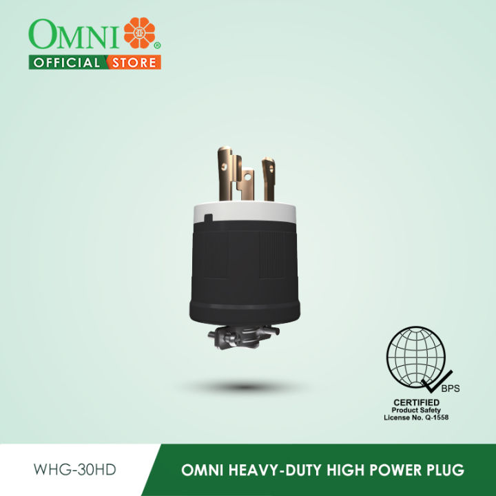 OMNI Heavy-Duty High Power Plug - WHG-30BHD | Lazada PH