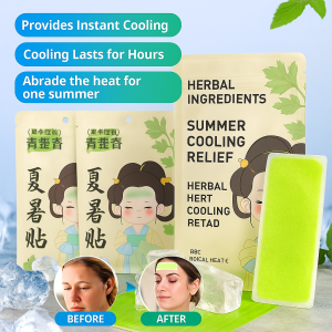 Patchouli Herbal Cooling Patch Quick Cooling Cooling Patch Herbal Soothing Cooling Patch Long Lasting Cooling