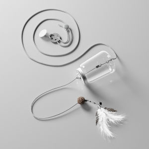 Cat Puzzle Toy Freeze-Dried Treat Dispensing Ball Boredom Relief Artifact Dog Cat Intelligence ToySelf-Entertainment Treat Dispenser