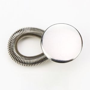 MUNCHX 10Pcs Quần dài co giãn Nút lò xo Phụ kiện mở rộng loại đàn hồi Nút quần jean Có thể điều chỉnh Dụng cụ may vá Nối Dài Vòng Eo