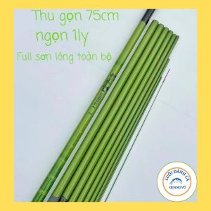 Cần câu tay trúc xanh 3h  chất liệu cacbon cao cấp