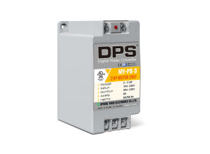 Single-Phase to 3-Phase Converter MY-PS-3 model must be only used on 2HP(1.5kW) 6Amps 200V-240V 3-Phase motor One DPS must be used on One Motor Only Input/Output 200V-240V
