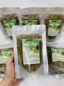 Hoa đu đủ đực (gói 200g)  hoa đu đủ đực khô nguyên chất hàng loại 1 thơm phức chất lượng tốt cho sức khỏe