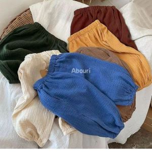 TUmama กางเกงกันกระแทกสำหรับเด็กในฤดูร้อนออกแบบให้ระบายอากาศได้ดีป้องกันแสงแดดกันยุง