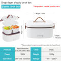 TINME 2in1 Portable Electric Lunch Box Heater Stainless Steel Electric Lunchbox Heater for Household Car Office School Food Warmer Container Heater Lunch Box Set Single Layer/Double Layer Lunch Box Heater. 