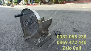 Máy Cắt Củ Quả Chạy Điện Inox có thể điều chỉnh lát dày và mỏng
