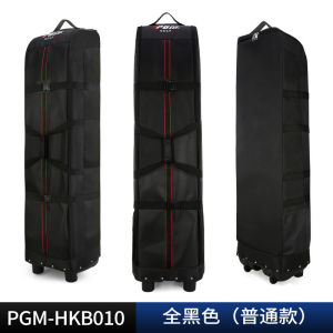 PGM Golf Bag with Wheels Golf Checked Bag Airline Bag Thickened Foldable Travel Bag with Chassis