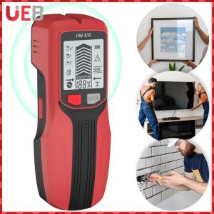 [UEB] เครื่องมือค้นหาโครงสร้างผนัง 6 in 1 สำหรับไม้ โลหะ และสายไฟ พร้อมแม่เหล็กและหน้าจอ LCD สำหรับใช้งานง่าย