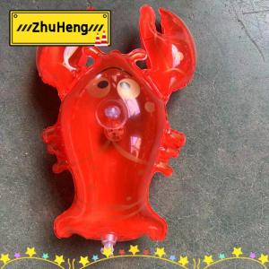 zhuheng Cartoon Animals Model PVC Inflatable Toy Frog Stretchy Frog Childrens Toys Holiday Party Decoration Childrens Classic Toys