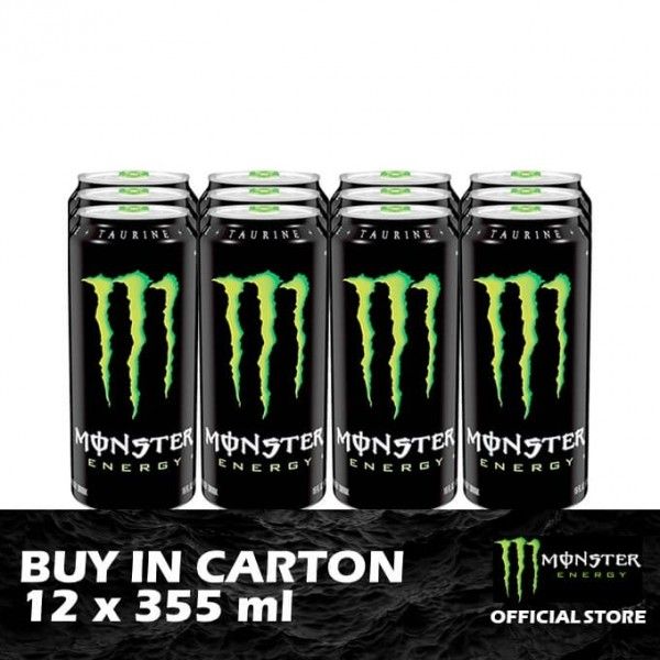 12x【Monster Energy Drink 355ml 】 | Lazada