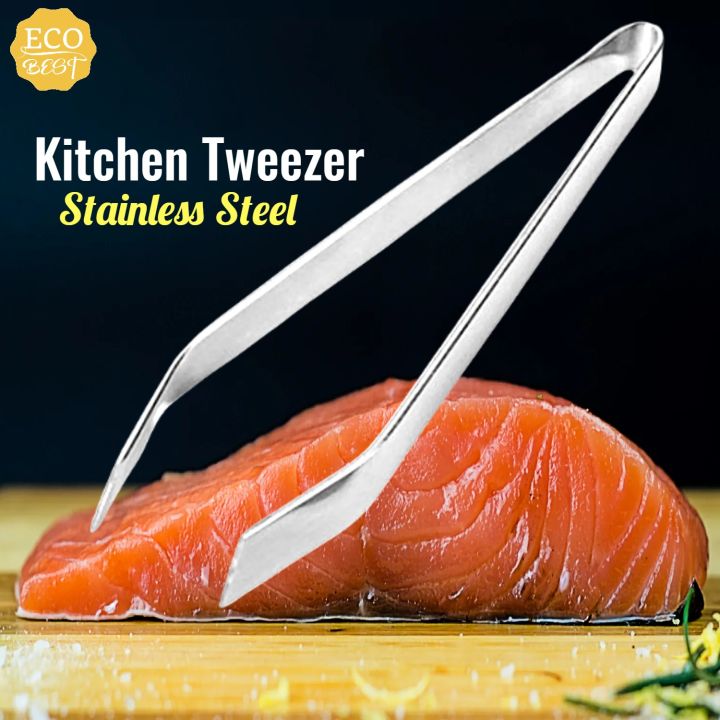HighGrade Stainless Steel Tweezer Culinary Kitchen Tool Fish Bone