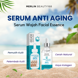 EELHOE Cono Peptide Essence Esensi Anti Kerut Mengembalikan Kulit Kolagen Kendur Meningkatkan Elastisitas Kulit Memudarkan Garis Halus Serum Penghilang Kerut