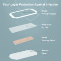 Cofoe Waterproof Medical Sterile Wound Dressing Stickers Tegader Film Patch Breathable Adhesive Dressing Gauze Pad Kit Wound Band Aid Disposable Cotton Type Transparent Wound Dressing Scar Covering Bandage Plaster Set. 
