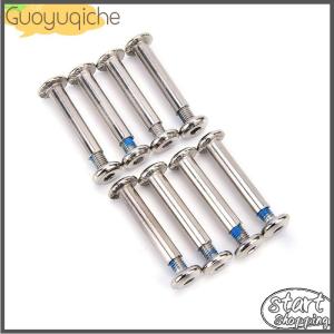 【Guoyuqiche】 8x set inline roller axles blades screws skate wheel bolts for skate shoes