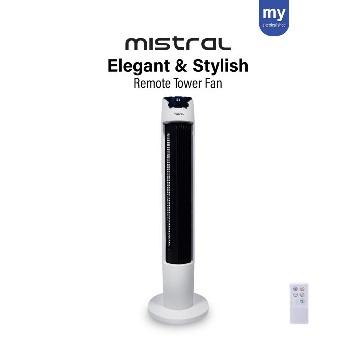 Mistral Tower Fan MFD4880R With Remote Control Lazada