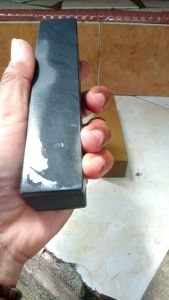 Batu asah alami ukuran 15x3x3 grit 4000 & 6000 satu set