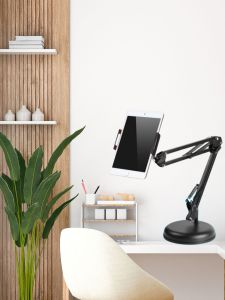Adjustable Phone Stand 360 Rotation Cell Phone Holder Flexible Lazy Long Arm Bedside Universal Phone Stand For Desk Mobil